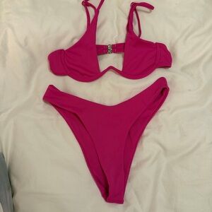 SHEIN Pink Bikini Set